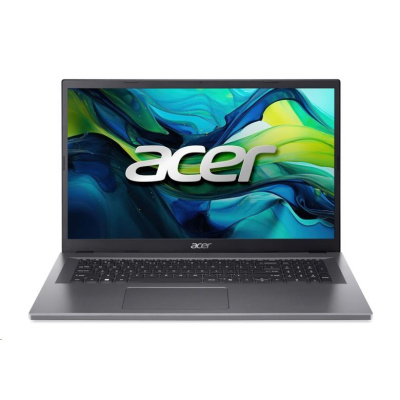 ACER NTB Aspire Go 17 (AG17-31P-C3RA),N150,17.6"FHD,4GB,128GB UFS,Intel Graphics,W11H in S,Gray