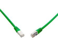 Solarix 10G patch kabel CAT6A SFTP LSOH 3m zelený non-snag-proof C6A-315GR-3MB