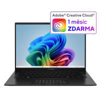 ASUS NTB Zenbook 14 (UM3406KA-OLED122X), R7-AI-350, 14" 1920 x 1200, 16GB, 1TB SSD, Radeon, W11 Pro, Black