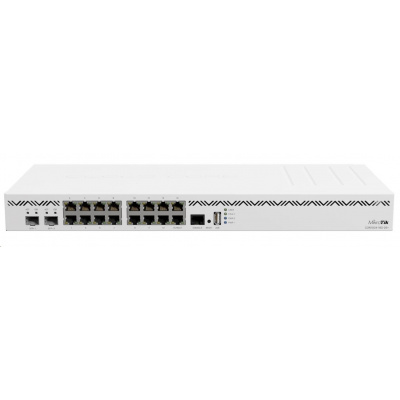 MikroTik Cloud Core Router, CCR2004-16G-2S+, 1700MHz CPU, 4GB RAM, 16xLAN, 2x SFP+ vč. L6 licence