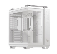 ASUS case TUF GAMING GT502 HORIZON, Mid Tower, průhledná bočnice, 4x 120mm ARGB Fan, bílá