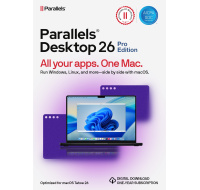 Parallels Desktop Pro Subscription 1 Year, EN/FR/DE/IT/ES/PL/CZ/PT