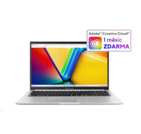 ASUS NTB Vivobook 15 (X1502VA-NJ1254W), i5-13420H, 15.6" 1920 x 1080, 8GB, 512GB SSD, UHD, W11 Home, Silver