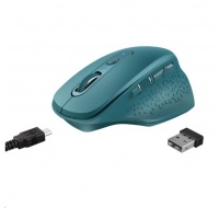 TRUST bezdrátová Myš Ozaa Rechargeable Wireless Mouse - blue