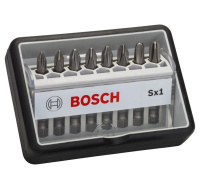 Bosch sada šroubovacích nástavců Robust Line, Sx PH, verze Extra Hard, 8 kusů