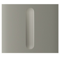 Ajax  CenterButton (Dimmer) vertical - Středový kryt stmívatelného tlačítka, vertikální instalace, olivová