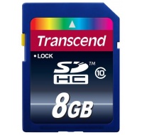 TRANSCEND SDHC karta 8GB Premium, Class 10