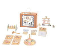 Sada montessori hraček pro děti od 1 roku (13–18 měsíců) Farma - edukativní box
