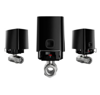 Ajax  WaterStop [1] ASP black (52266) - Dálkově ovládaný uzavírací ventil vody (1“)