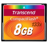 TRANSCEND Compact Flash 8GB (133x)