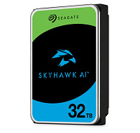 SEAGATE HDD 32TB SKYHAWK AI, 3.5", SATA 6Gb/s, Cache 512MB, CMR