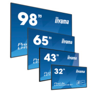 iiyama ProLite LH5065UHSB-B1AG, 125,7 cm (49,5''), 4K, USB, RS232, Ethernet, Wi-Fi, Android, kit (RS232), black