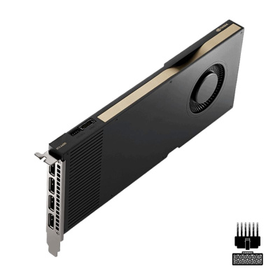 PNY VGA NVIDIA RTX A4000 16G, 16G GDDR6, 4xDP bez Adaptéru