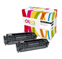 OWA Armor toner pro HP Color LJ CP2020, CP2025, CM2320, CM2720, 2x3500 stran, CC530AD, černá/black