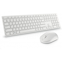 DELL Pro Wireless Keyboard and Mouse - KM5221W - US International (QWERTY) - White