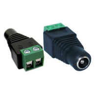 Veria Napájecí DC redukce jack konektor(samice) se svorkovnicí