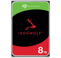 SEAGATE HDD 8TB IRONWOLF (NAS), 3.5", SATAIII, 5400 RPM, Cache 256MB, CMR