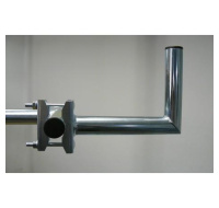 Držák antény na balkón, galvanický zinek, délka 25cm