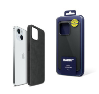 3mk ochranný kryt HARDY MagFabric Case pro Apple iPhone 15 Pro Max, Black