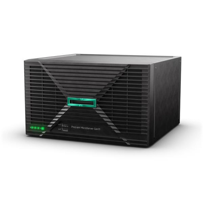 HPE PL MicroServer Gen11 E-2434 (3.4/4C) 16G 1x1TB (801882) VROC 4LFF/4SFF NHP 2xPCIe 4x1G iLo6 1x180W NBD111