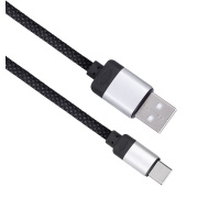 Solight magnetický USB-C kabel, USB 2.0 A konektor - USB-C konektor, 1m