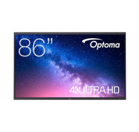 Optoma 5863RK IFPD 86" -  interaktivní dotykový, 4K UHD, multidotyk 40prstu, Android 13, 8GB RAM/ 64GB ROM