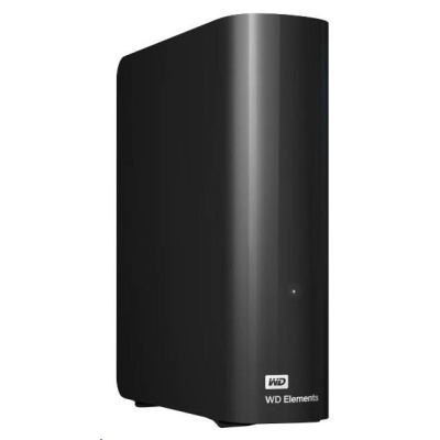 WD Elements Desktop 20TB, Externí HDD, USB 3.0, černá