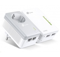 TP-Link TL-WPA4226KIT WiFi4 průchozí powerline set (N600, AV600,2x100Mb/s,HomePlug AV2)