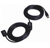 PREMIUMCORD USB 2.0 repeater a prodlužovací kabel A/M-A/F 15m