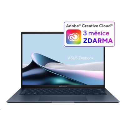 ASUS NTB Zenbook S 13 OLED (UX5304MA-OLED008X), Ultra 7 155U,13,3" 2880x1800,32GB,1TB SSD,IrisXe,W11Pro,Blue