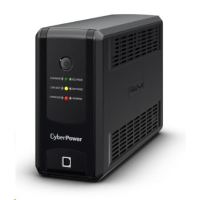 CyberPower UT GreenPower Series UPS 850VA/425W, české zásuvky - Poškozený obal - BAZAR