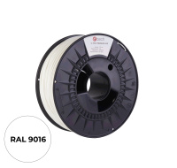 C-TECH Filament  PREMIUM LINE TPU 90A flexibilní dopravní bílá RAL9003