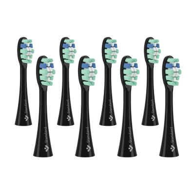 TrueLife SonicBrush Clean-series heads Standard black 8 pack