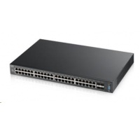 Zyxel XGS2210-52 52-port Managed L2+ Gigabit Switch, 48x gigabit RJ45, 4x 10GbE SFP+