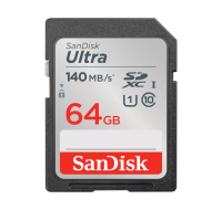 SanDisk SDXC karta Ultra 64GB (140MB/s)