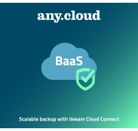 Anycloud BaaS | BaaS for Veeam Agent for Servers (1SRV/1M)