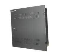 XtendLan 19" rozvaděč do zdi 2U+4U 530x130, perforované dveře, šedý