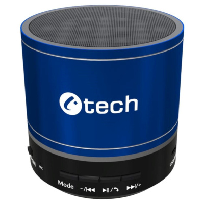 C-TECH repro SPK-08L, bluetooth, modrá
