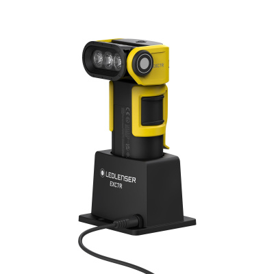 Ledlenser EXC7R svítilna pro práci v nebezpečném prostředí, s nabíjecí stanicí