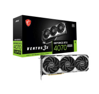 MSI VGA NVIDIA GeForce RTX 4070 SUPER 12G VENTUS 3X OC, 12G GDDR6X, 3xDP, 1xHDMI