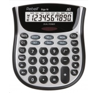 Rebell kalkulačka - stolní - ERGO 10