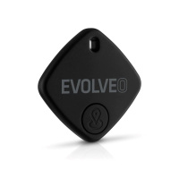 EVOLVEO TrackTag, Bluetooth lokátor s Apple Find My, černý