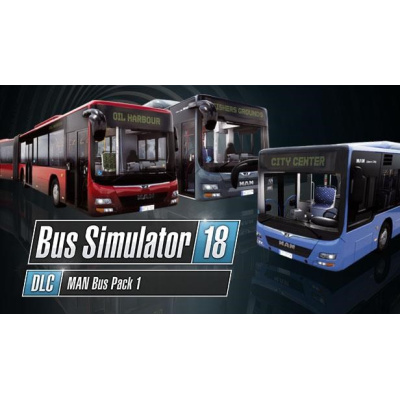 Bus Simulator 18 - MAN Bus Pack 1 (PC) klíč Steam
