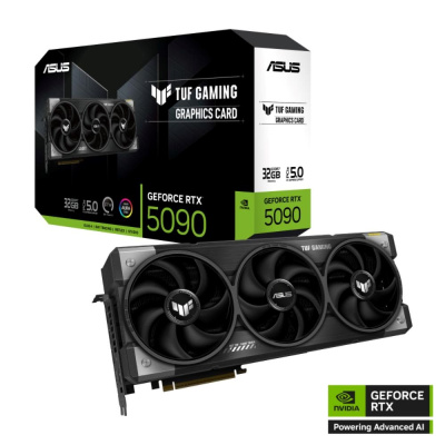 ASUS VGA NVIDIA GeForce RTX 5090 TUF GAMING 32GB, 32GB GDDR7, 3xDP, 2xHDMI