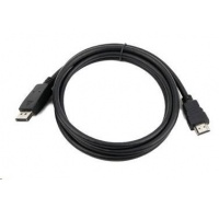 GEMBIRD Kabel propojovací DisplayPort - HDMI 1,8m (M/M)