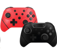 Armor3 NuChamp Wireless Controller Pack for Nintendo Switch (2in1) (Black, Red)