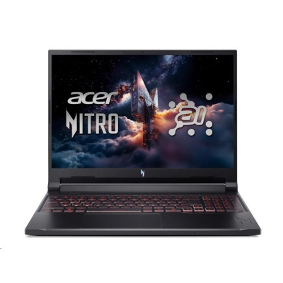 ACER NTB Nitro V 16 AI (ANV16-42-R6E6),R7-260,16"WQXGA,32GB,1TB SSD,RTX 5070,W11H,Black
