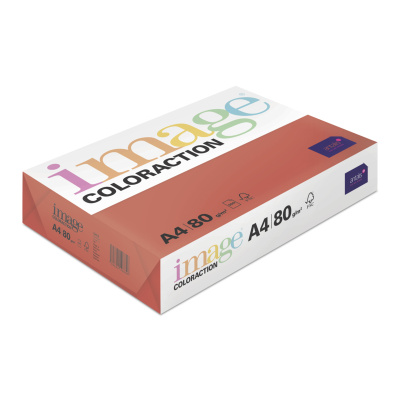 Antalis Papír Image Coloraction Chile - jahodově červená (CO44) A4 (80g/500ks)