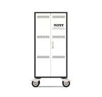 PORT nabíjecí skříňka pro 30 notebooků + 1 Rack U19", černá-béžová