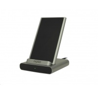 RAPOO nabíjecí stojan XC350 Wireless Charging Stand Silver